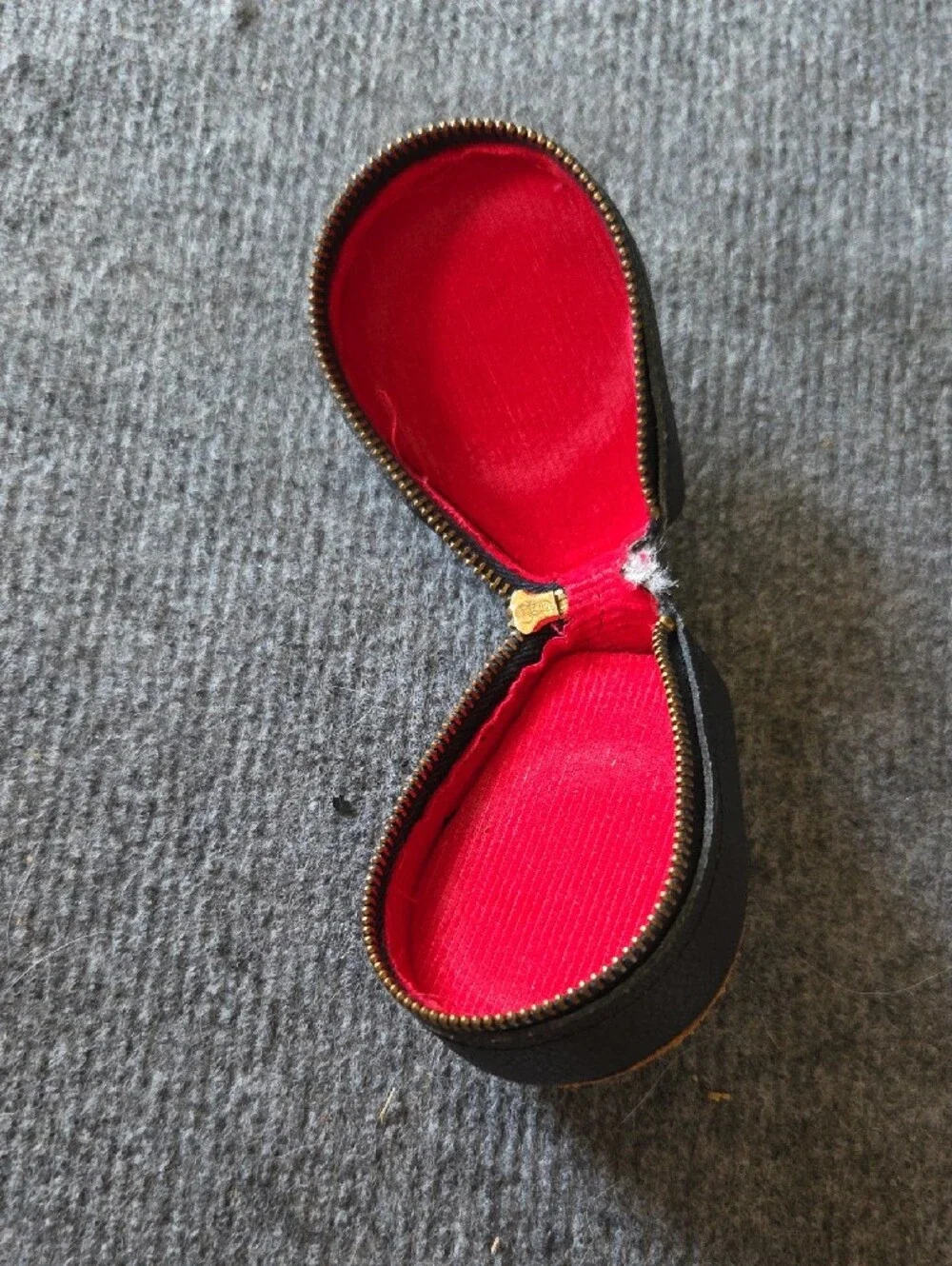 Igor Black Leather Camera Case